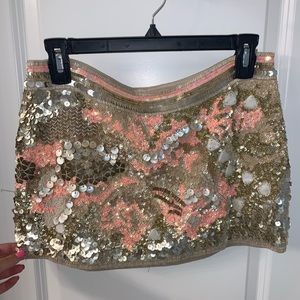 All Saints designer sequin miniskirt!